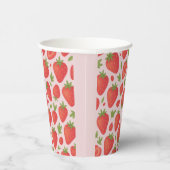 Strawberry Berry Sweet Baby Dusche Pappbecher (Rechts)