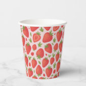 Strawberry Berry Sweet Baby Dusche Pappbecher (Vorderseite)