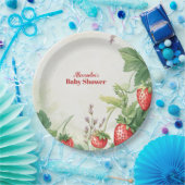Strawberry Berry Sweet Baby Dusche Pappteller (Party)