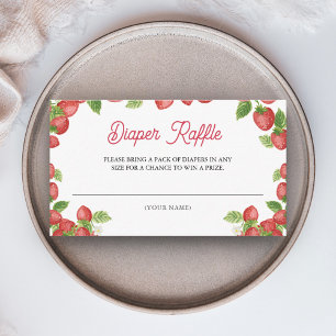 Strawberry Berry Sweet Baby Dusche Windelwanne Begleitkarte
