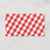 Strawberry Berry Sweet Baby Dusche Windelwanne Begleitkarte (Rückseite)