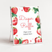 Strawberry Berry Sweet Baby Dusche Windelwanne Poster