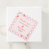 Strawberry Berry Sweet Baby Girl Baby Dusche Geschenkanhänger (Beispiel)