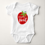 Strawberry Berry Sweet Birthday Baby Girl Kids' Baby Strampler<br><div class="desc">Süß wie eine saftige,  plump Erdbeere! Lebhafter zeitgenössischer Stil in Rot,  Grün und Schwarz für eine fruchtige und lustige Geburtstagsfeier. ・ Koordinieren Sie es! Durchsuchen Sie die Strawberry Sweet Birthday Collection für passende Produkte wie Einladungen,  Packpapier,  Party Dekoration und mehr!</div>