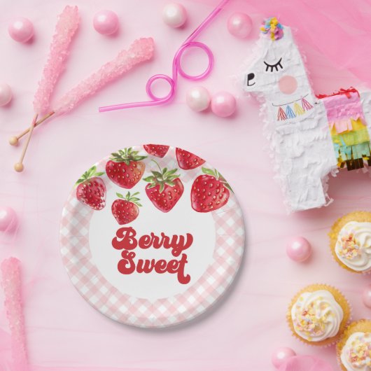 Strawberry Berry Sweet Birthday Paper Teller (Party)