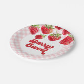 Strawberry Berry Sweet Birthday Paper Teller (Schrägansicht)