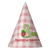 Strawberry Berry Sweet Birthday Party Party Hat Partyhütchen (Links)
