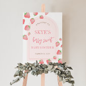 Strawberry Berry Sweet Boho Begrüßungszeichen Poster