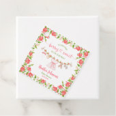 Strawberry Berry Sweet Clothesline Baby Dusche Geschenkanhänger (Beispiel)