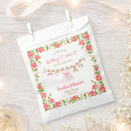 Strawberry Berry Sweet Clothesline Baby Dusche Geschenktütchen