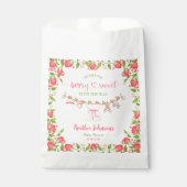 Strawberry Berry Sweet Clothesline Baby Dusche Geschenktütchen (Vorderseite)