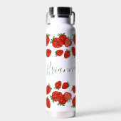 Strawberry Berry Sweet Fruit Fresh Trinkflasche (Vorne)