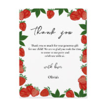 Strawberry Berry Sweet Fruit Vielen Dank