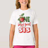 Strawberry Berry Swery Sis T-Shirt (Vorderseite)