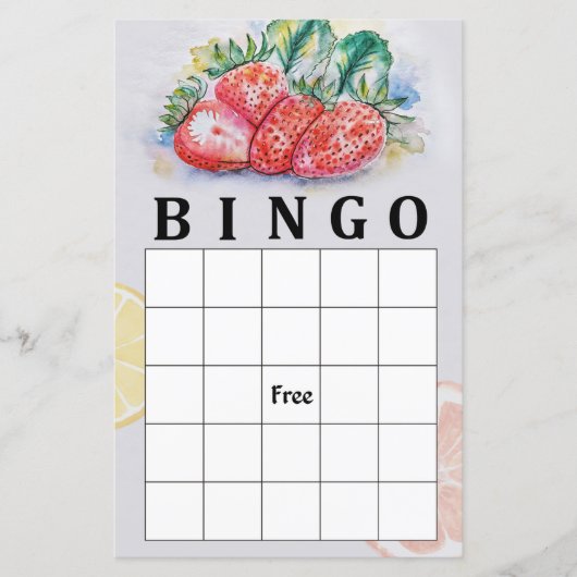 Strawberry Bingo (Vorderseite)