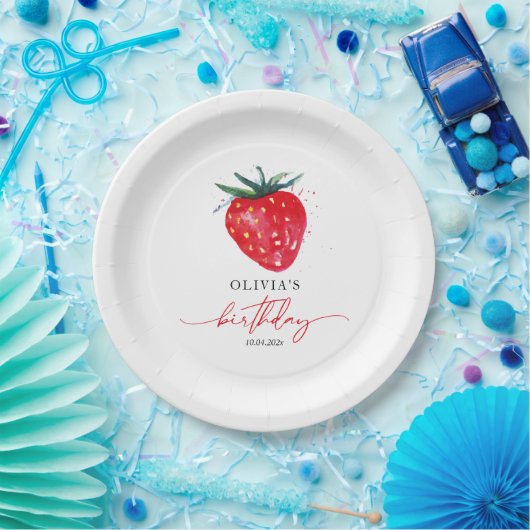 Strawberry Birthday Berry Name Teller (Party)