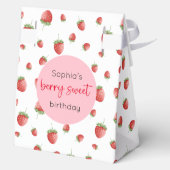 Strawberry Birthday Berry Sweet Geschenkschachtel (Rückseite)