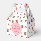 Strawberry Birthday Berry Sweet Geschenkschachtel (Rückseite)
