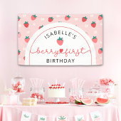 Strawberry Birthday Berry Sweet Hintergrund-Banner Banner