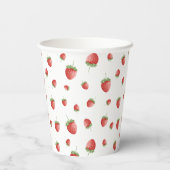 Strawberry Birthday Berry Sweet Pappbecher (Rückseite)