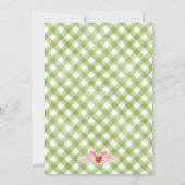 Strawberry Birthday Danke Karte - 12x18 (Rückseite)