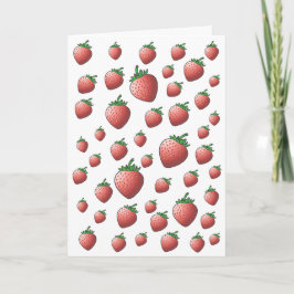 Strawberry Birthday Einladung