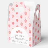 Strawberry Birthday Geschenkschachtel (Geöffnet)