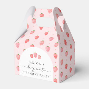 Strawberry Birthday Geschenkschachtel