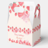 Strawberry Birthday Geschenkschachtel (Geöffnet)