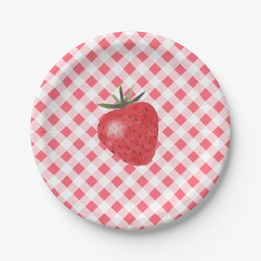 Strawberry Birthday Paper Teller (Vorderseite)