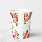 Strawberry Birthday Pappbecher (Rechts)