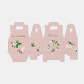 Strawberry Birthday Party Rosa Weißes Obst Geschenkschachtel (Ungefaltet)