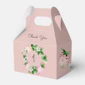 Strawberry Birthday Party Rosa Weißes Obst Geschenkschachtel (Vorderseite)