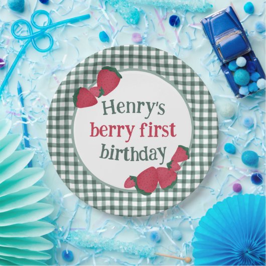 Strawberry Birthday Party Teller (Party)