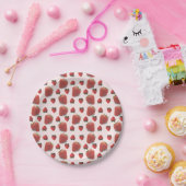 Strawberry Birthday Summer Party Pappteller (Party)