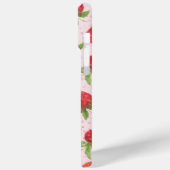 Strawberry black Cute Cat Phone Case Kawaii  (Rückseite / Links)