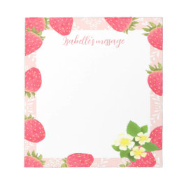 Strawberry Blank Peach Notizblock