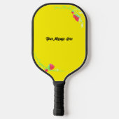 Strawberry Blues Pickleball Schläger (Rückseite)
