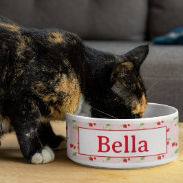 Strawberry-Blütenmuster Muster Napf