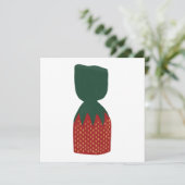 Strawberry Bon Bons Candies Einladung (Stehend Vorderseite)