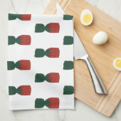 Strawberry Bon Bons Candies Geschirrtuch (Viertel Falte)