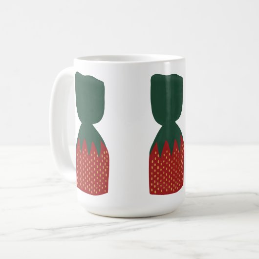 Strawberry Bon Bons Candies Kaffeetasse (Vorderseite Links)