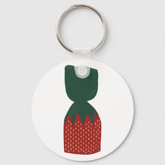 Strawberry Bon Bons Candies Schlüsselanhänger (Vorderseite)