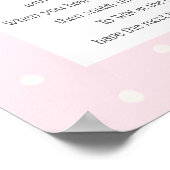 Strawberry Bow Baby Showroom Poster (Ecke)