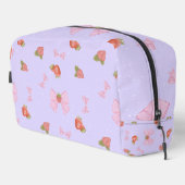 Strawberry Bow Waschbeutel (Rechte Ecke)