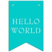 Strawberry Boy Berry Erster Geburtstag Meilenstein Wimpelkette (Zweite Fahne)