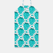 Strawberry Boy Erste Geburtstagsparty Danke Geschenkanhänger (Rückseite)