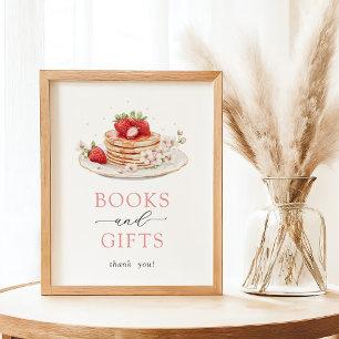 Strawberry Brunch Baby Duschbücher und Geschenke Z Poster