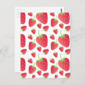 Strawberry Bunch Postkarte (Vorne/Hinten)