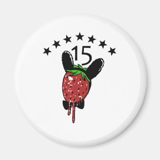 STRAWBERRY BUNNY MAGNET